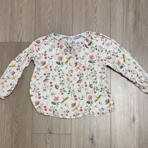 Old Navy Kids Floral Blouse size 5 years old